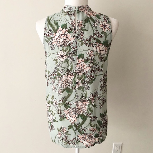 LOFT Outlet | Floral Choker Blouse *NWT - Picture 5 of 8